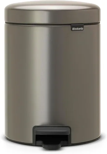Miniatura 47 de Brabantia NewIcon - Cubo de basura con pedal de cierre suave para cocina, con cubo extraíble, 3.2 galones, azul soñado Azul (Dreamy Blue)
