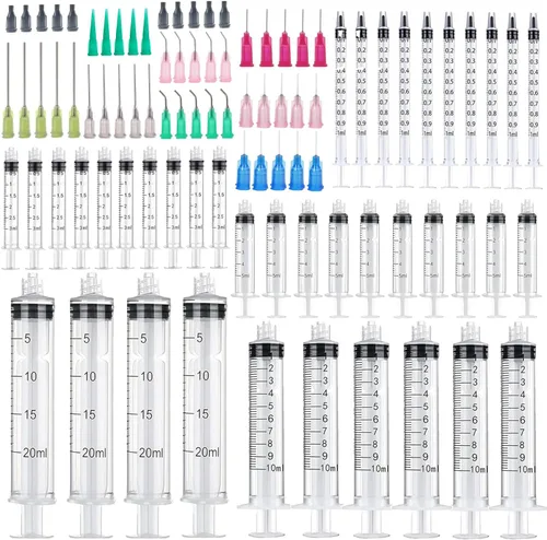 Miniatura 9 de Dispensador de pegamento grande, 0.7 fl oz, 2.0 fl oz, dispensador de medición de 3.4 fl oz con dispensador de pegamento y tapas. resina epoxi