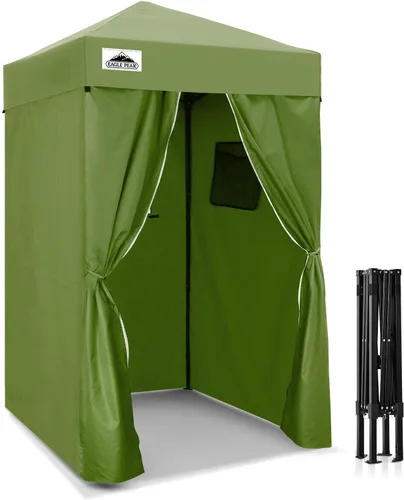 Miniatura 34 de EAGLE PEAK Flex Ultra Compact 4x4 Toldo desplegable, refugio solar, vestidor, toldo portátil de privacidad para piscina, sesiones de fotos