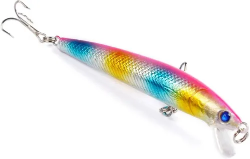 Miniatura 6 de 10 señuelos de pesca Minnow Crankbaits, cebos duros de pesca, señuelos Minnow señuelos Topwater señuelos cebos