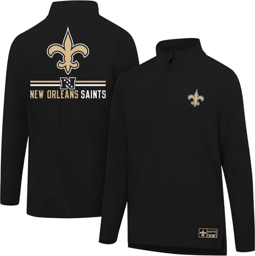Miniatura 8 de Ultra Game Men's NFL Official Super Soft Quarter Zip Long Sleeve T-Shirt
