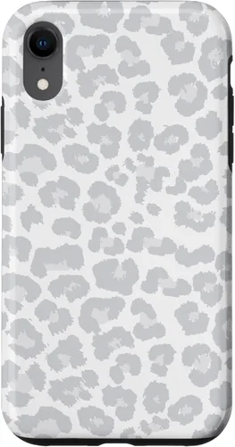 Miniatura 25 de Blanco Gris Guepardo Estampado De Leopardo Animal Skin Lindo Moda Caso Para iPhone 17