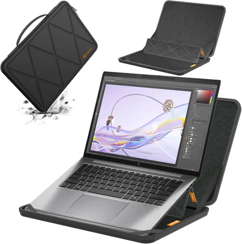 Miniatura 20 de Smatree MS23T Funda protectora dura EVA con soporte compatible para HP Pro x360 Fortis 11 G11/G10/G9 de 11.6 pulgadas, HP Fortis 11 G9 Q/x360 11 G3