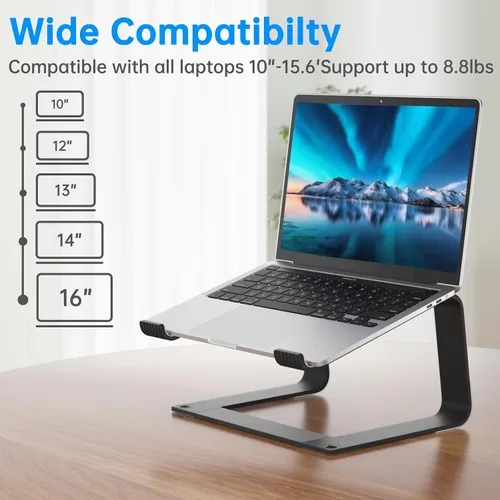 Miniatura 3 de Soporte para Laptop, TM1 & TM2 (Negro)