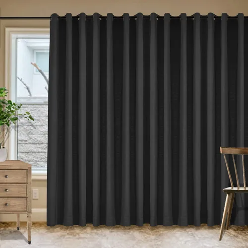 Miniatura 34 de Frelement Cortinas de lino de lino de bronce con ojales para interiores, tratamiento de ventanas para sala de estar, dormitorio, habitación