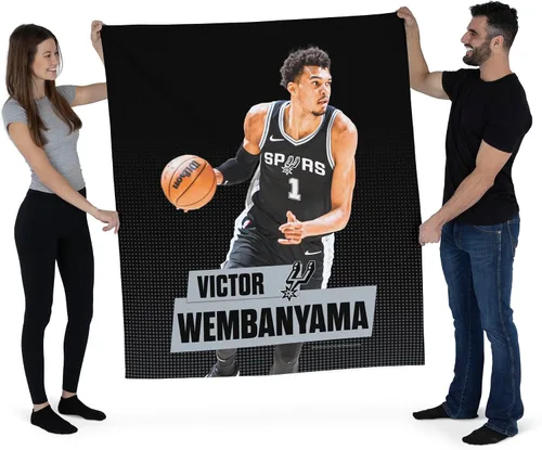 Miniatura 2 de Northwest El jugador de la NBA imprimió el tapiz de la ejecución de la pared, tela de poliéster tejida, Víctor Wembanyama