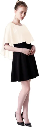 Miniatura 2 de Capelets de gasa para mujer, chales y envolturas suaves para vestido de noche, boda, capa Bole