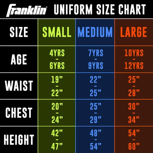 Miniatura 7 de Franklin Sports NFL - Conjunto de uniforme de fútbol americano para niños, disfraz de fútbol americano juvenil de la NFL para niños y niñas