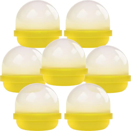 Miniatura 10 de Máquina expendedora de cápsulas, cápsulas de bellota púrpura translúcidas vacías 50 piezas de 2 pulgadas, cápsulas de máquina de chicles a granel