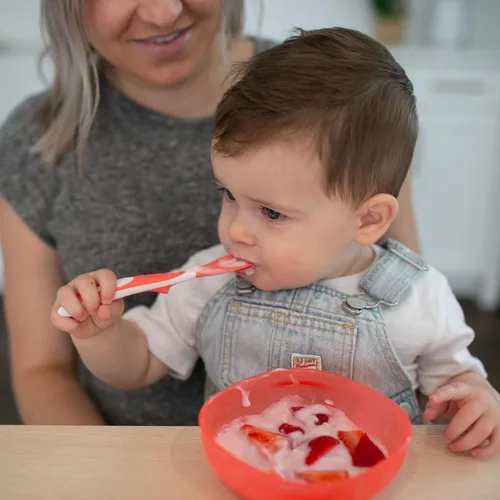 Miniatura 13 de Dr. Brown's cucharas para niños pequeños con punta suave, paquete de 6, multicolor