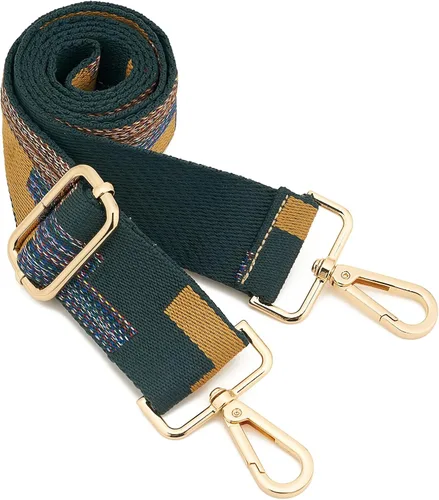 Miniatura 7 de ZOOEASS - Correa de repuesto para cartera, para colgar en el hombro o para cruzar, ancha y ajustable, de lona