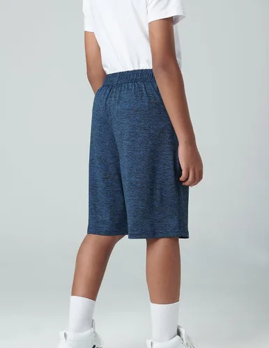 Miniatura 8 de Liberty Imports - 5 paquetes de pantalones cortos de baloncesto para jóvenes y jóvenes, malla de secado rápido, bolsillos para ropa deportiva