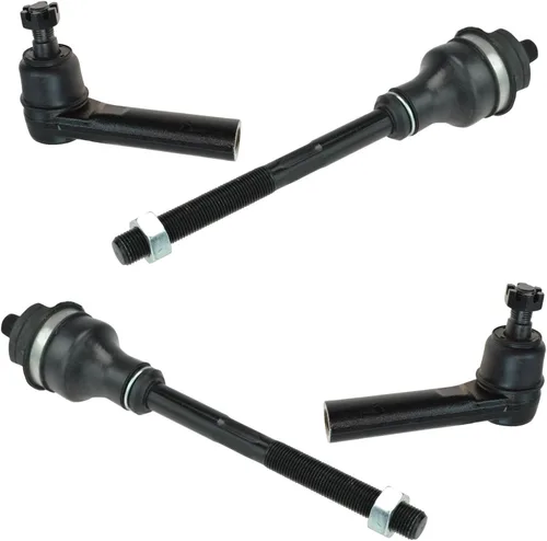 Miniatura 20 de TRQ Juego de barras de acoplamiento delanteras interiores y exteriores de 4 piezas compatible con Jeep Cherokee 1991-2001 y Comanche 91-92