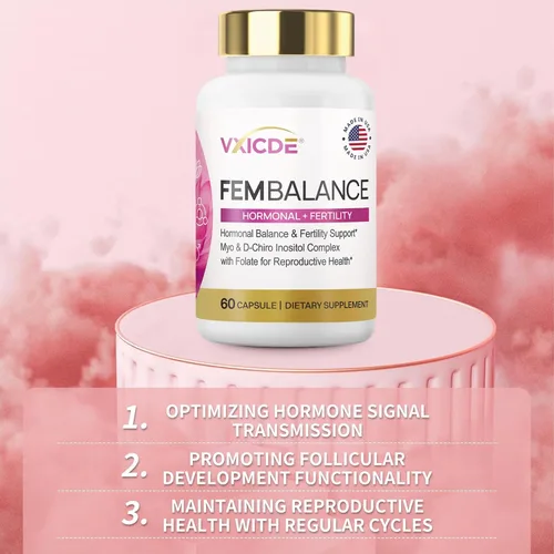 Miniatura 5 de FemBalance Myo-Inositol Cápsulas de Cromo para la Menstruación Irregular