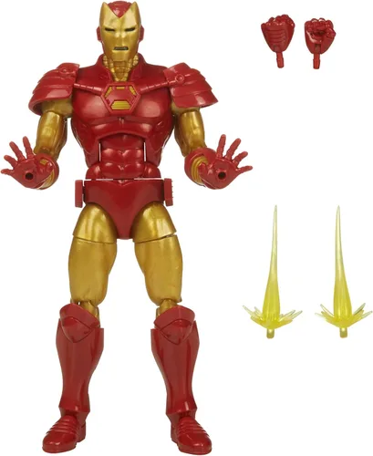 Serie Marvel Legends Marvel Comics Iron Man (Regreso de los Héroes) - Figuras de acción coleccionables de 6 pulgadas, juguetes para niños a partir