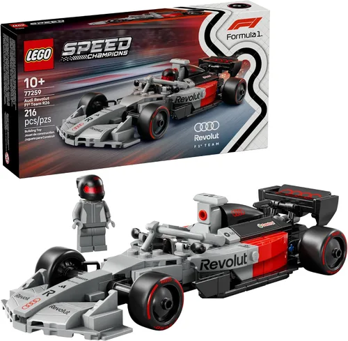 LEGO Speed Champions Audi Revolut F1 Team R26 - Juego de construcción para niños y niñas, a partir de 10 años, kit de coche F1 para exhibir o jugar,