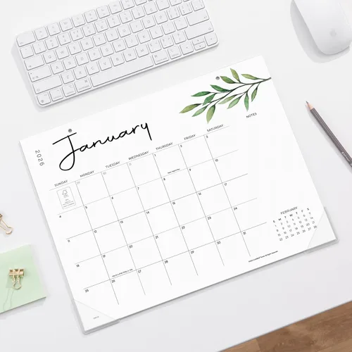 Miniatura 3 de Cabbrix Calendario de escritorio 2026, calendario estético de escritorio de enero de 2026 a diciembre de 2026, el calendario perfecto