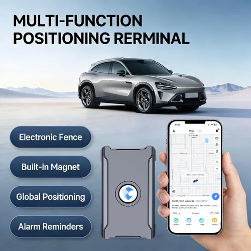 Miniatura 9 de Rastreador GPS para vehículos, batería de larga duración de hasta 90 días, dispositivos de seguimiento para autos ocultos, en tiempo real
