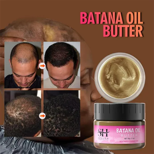 Miniatura 4 de SEVICH Mantequilla para el cabello con aceite de batana crudo 100% puro, de Honduras, para el crecimiento, reparar los tramos dañados, nutre