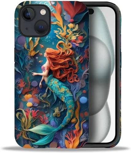 Miniatura 85 de DAIZAG Funda compatible con iPhone 11, hermoso color arena, patrón completo, carcasa rígida híbrida de plástico TPU + funda de protección