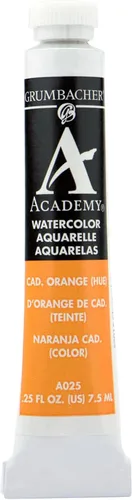 Miniatura 6 de Grumbacher Academy Pintura de acuarela, 0.3 fl oz/0.25 onzas, Siena cruda (A171)