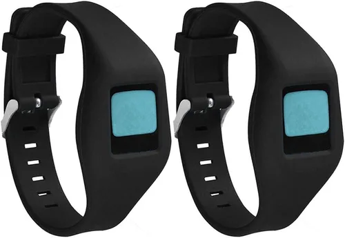 Miniatura 7 de QGHXO Pulsera de hebilla para Fitbit Zip, correa de silicona de repuesto con cierre de reloj cromado y hebilla de cierre para Fitbit Zip