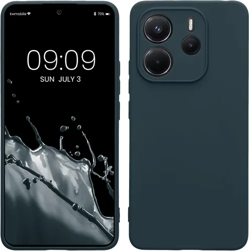 Miniatura 18 de kwmobile Funda compatible con Xiaomi Redmi Note 11 / Note 11S - Funda protectora de silicona TPU suave y delgada - Azul Báltico