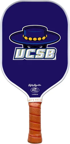 Miniatura 84 de Raqueta de pickleball colegial oficialmente licenciada - Raqueta aprobada por la Asociación de Pickleball de EE. UU. - Núcleo de nido de abeja Texas
