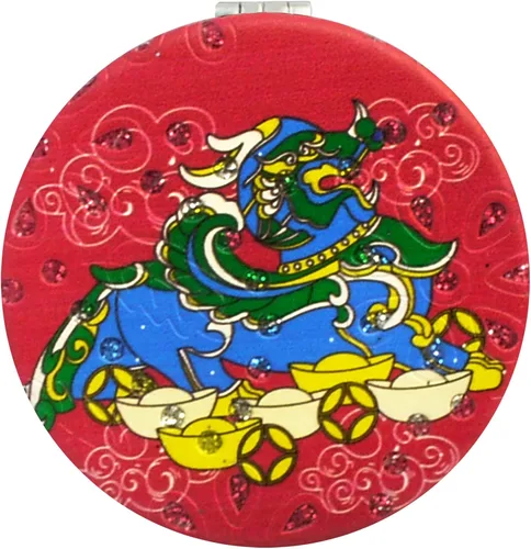 Miniatura 11 de Espejo lateral doble Feng Shui Lucky Mirror Dragones dobles
