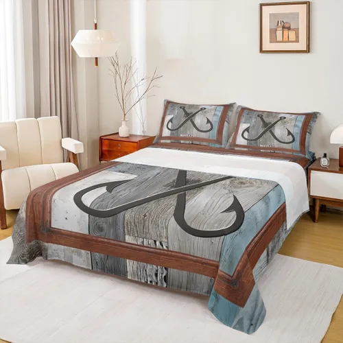 Miniatura 13 de Anchor Nautical - Juego de sábanas románticas para niños, tamaño individual, diseño de mariposas y lavanda morado, decoración de habitación de niños
