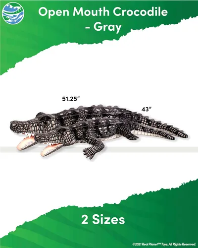 Miniatura 3 de Real Planet Juguete de peluche de reptil, regalo realista para niños de todas las edades, peluche de reptiles de la selva, regalos de cumpleaños