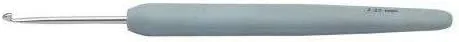 Miniatura 3 de Knitter-s Pride Waves Gancho de plata de un solo extremo, M-13 US / 0.354 in - Iris