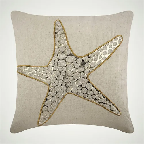 Miniatura 38 de HomeCentric Funda de almohada geométrica beige, 12 x 12 pulgadas, cuadrado de lino y algodón, círculos contemporáneos de Pascua, círculo de la vida