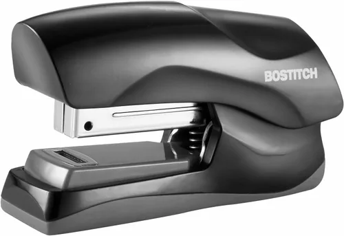 Miniatura 7 de Bostitch Office - Engrapadora resistente, capacidad de 40 hojas, sin atascos, media tira, cabe en la palma de la mano, para aula, oficina o paquete