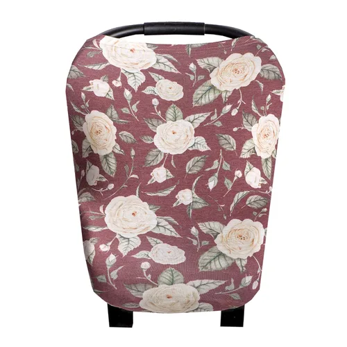 Miniatura 59 de Copper Pearl Funda multiusos: fundas de asiento de automóvil, funda de lactancia y funda para cochecito, tela elástica, uso para todas las Mundo