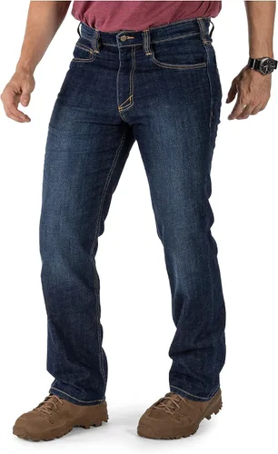Miniatura 2 de 5.11 Men's Defender-Flex Jeans Straight in Stone Wash Indigo