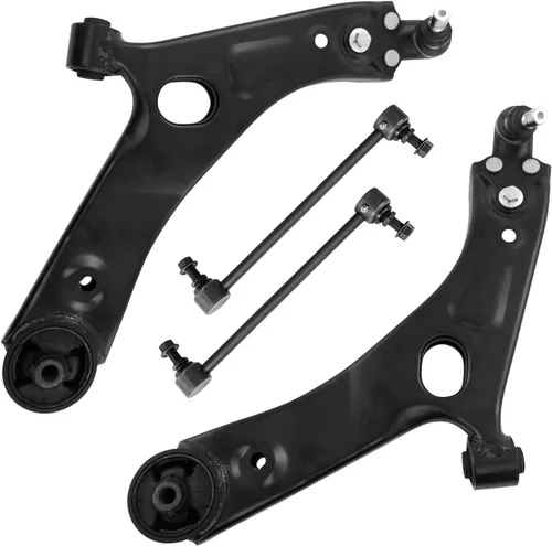 Miniatura 158 de Detroit Axle - Brazos de control superiores traseros para Chrysler 300 Dodge Challenger Charger Magnum, reemplazo del conjunto de brazos de control