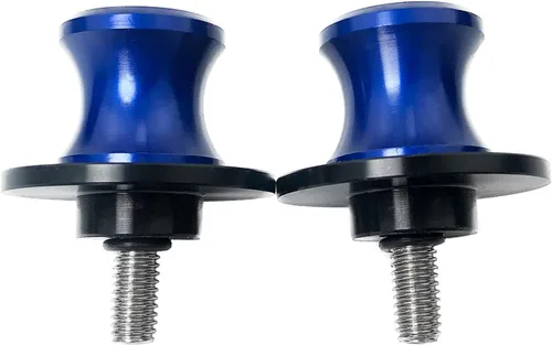 Miniatura 3 de 6MM M6 X 1.5 Motocicleta Swing Arm Sliders Carretes CNC Tornillos de soporte de brazo oscilante 2 piezas para Yamaha YZF R1 R3 R6 R25 R125 R6S 600R