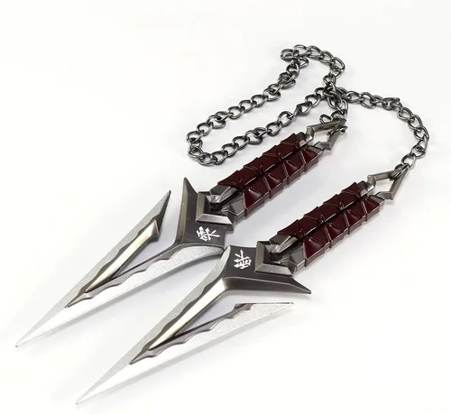 Miniatura 9 de Valorant Champion Karambit Knife Model 2022 Juego de caja de regalo conmemorativa para eventos de juego (caja de regalo, juego de 2)