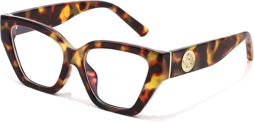 Miniatura 10 de FEISEDY Gafas de bloqueo de luz azul ojo de gato para mujer, diseño moderno de ojo de gato para uso diario B0350