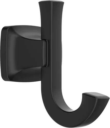 American Standard 7353210.243 Townsend - Gancho para bata, color negro mate Mate negro