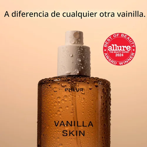 Miniatura 2 de PHLUR Vanilla Skin Body Mist - Bruma de fragancia para cabello y cuerpo - Spray corporal de vainilla con pimienta rosa, madera de cachemira