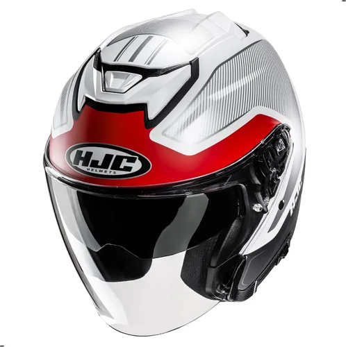 Miniatura 5 de Casco de moto de cara abierta HJC i31 Tevis, Aprobado DOT (MC1SF, XS)