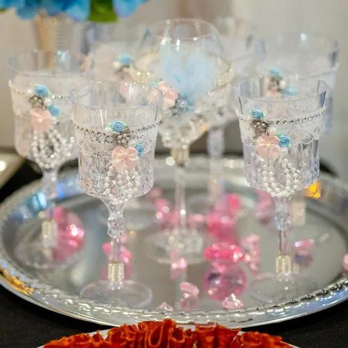 Miniatura 7 de MECCANIXITY 3 rollos de cinta de diamantes de imitación autoadhesiva de 3 yardas y 0.315 in para proyectos de artes y manualidades, pasteles de Beige