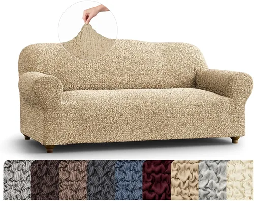 Miniatura 29 de PAULATO BY GA.I.CO. Funda para silla - Funda para sillón - Funda desmontable para sillón - Funda de tela de algodón - 1 pieza, protector de muebles