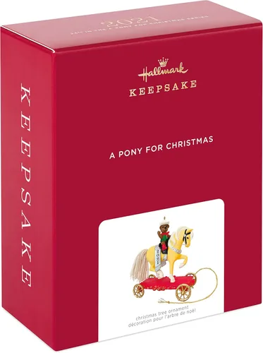 Miniatura 3 de Hallmark Keepsake Adorno de Navidad, año 2021, un pony para Navidad