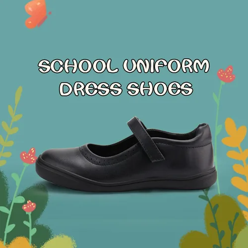 Miniatura 4 de JABASIC Zapatos planos Mary Jane para uniforme escolar para niñas