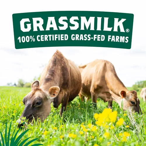 Miniatura 3 de Organic Valley Leche de pasto 100% alimentada con pasto al 2% de leche reducida en grasa, orgánica, 59 onzas líquidas