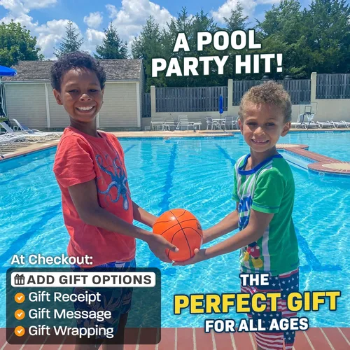 Miniatura 6 de Aqua Dive - Pelota de baloncesto para piscina – Juguetes de piscina de agua para niños de 4 a 12 años – Regate, pasa y dispara bajo el agua
