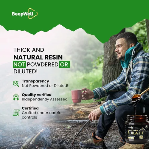 Miniatura 4 de Resina Shilajit – Resina natural Shilajit orgánica pura del Himalaya para hombres y mujeres, ácido fúlvico chilajil 85+ minerales traza 80 porciones